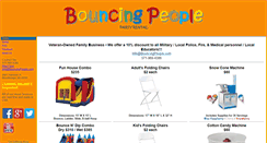 Desktop Screenshot of bouncingpeople.com